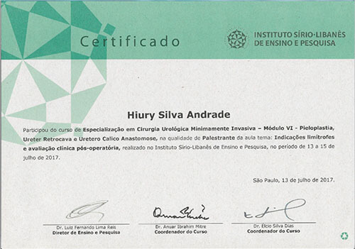 Curso de Cirurgia Minimamente Invasiva - Hospital Sírio-Libanês